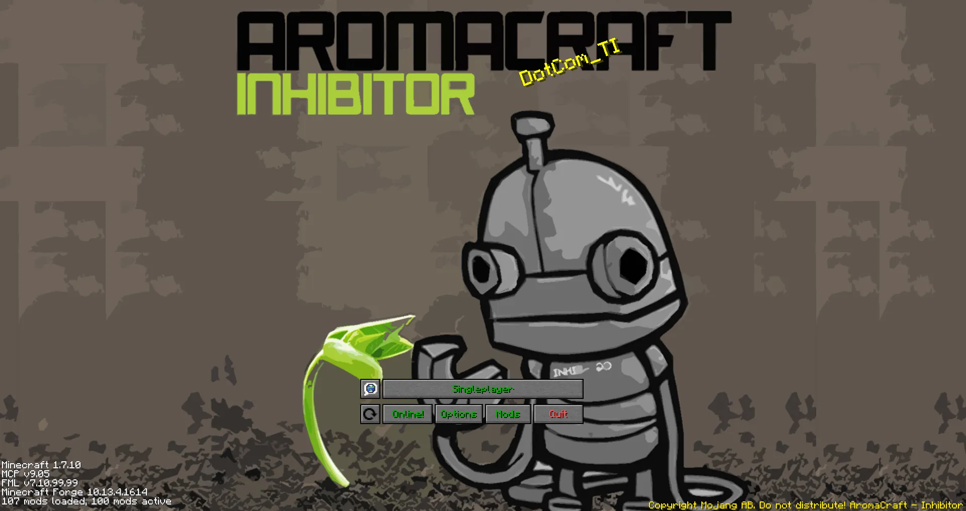 AromaCraft - Inhibitor — скриншот 1 (Модпаки, Minecraft)