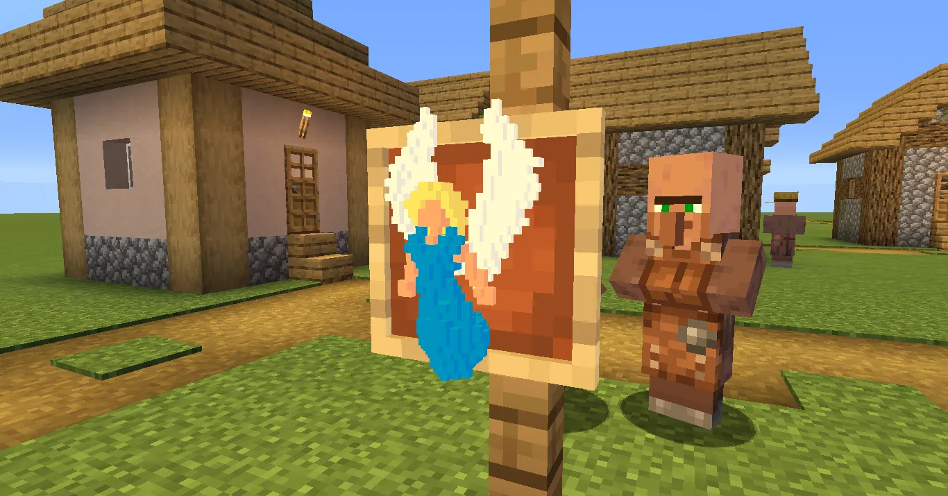 Totem Angel of Undying — скриншот 1 (Текстуры, Minecraft)