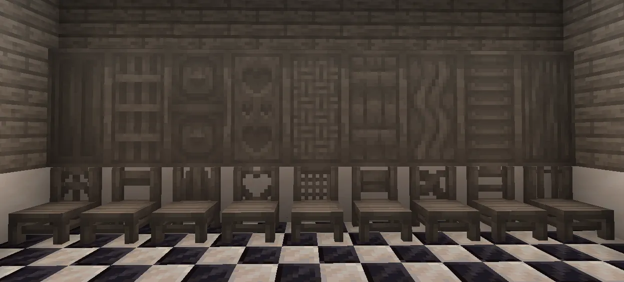 Ashy Gray Acacia, Текстуры, Minecraft