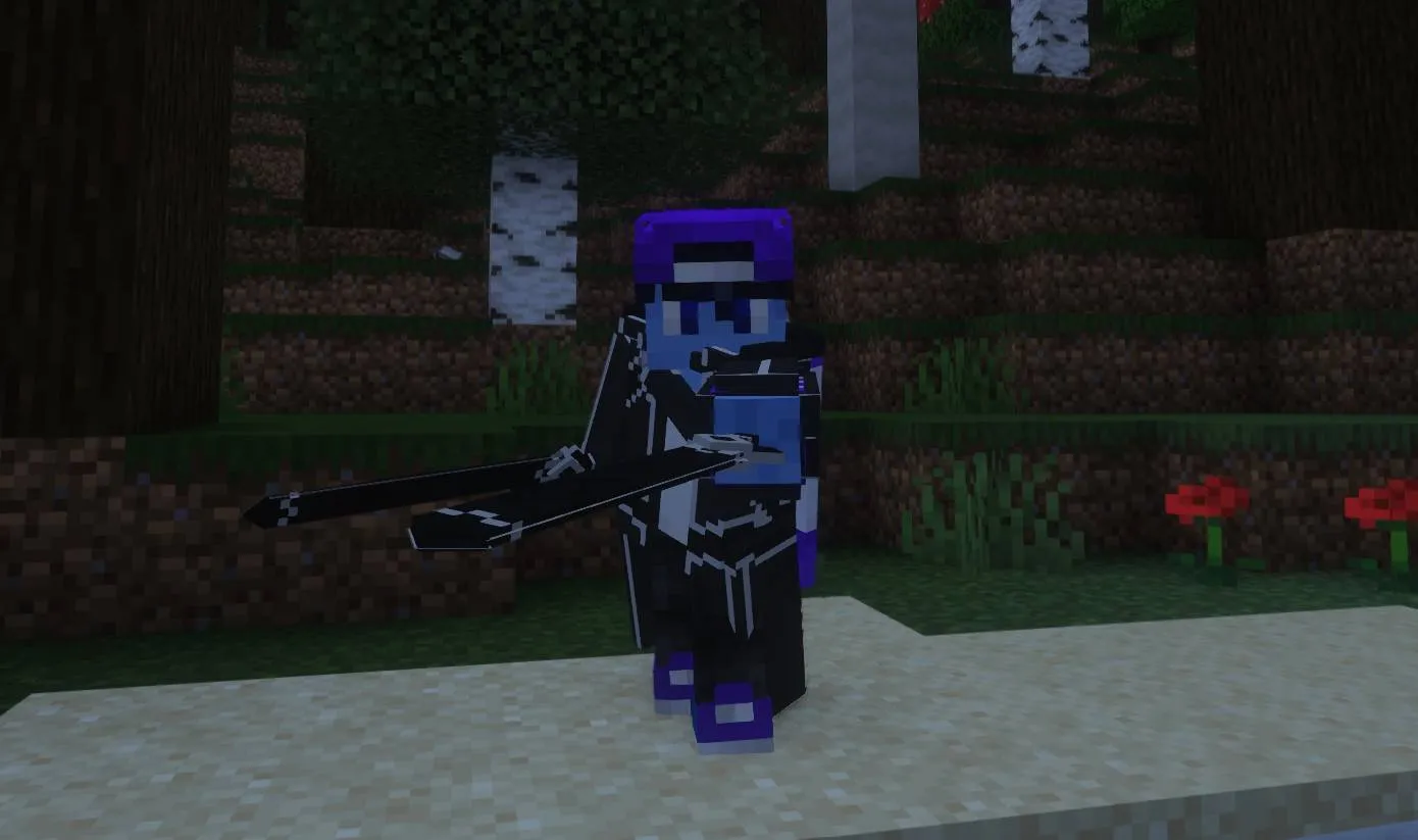 Sword Art Online Expansion — скриншот 12 (Моды, Minecraft)