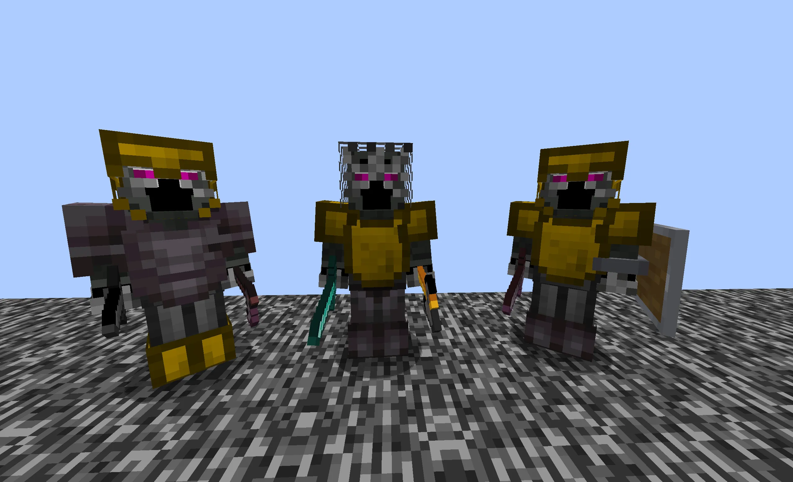 Horizon's Mobs (Warriors), Моды, Minecraft