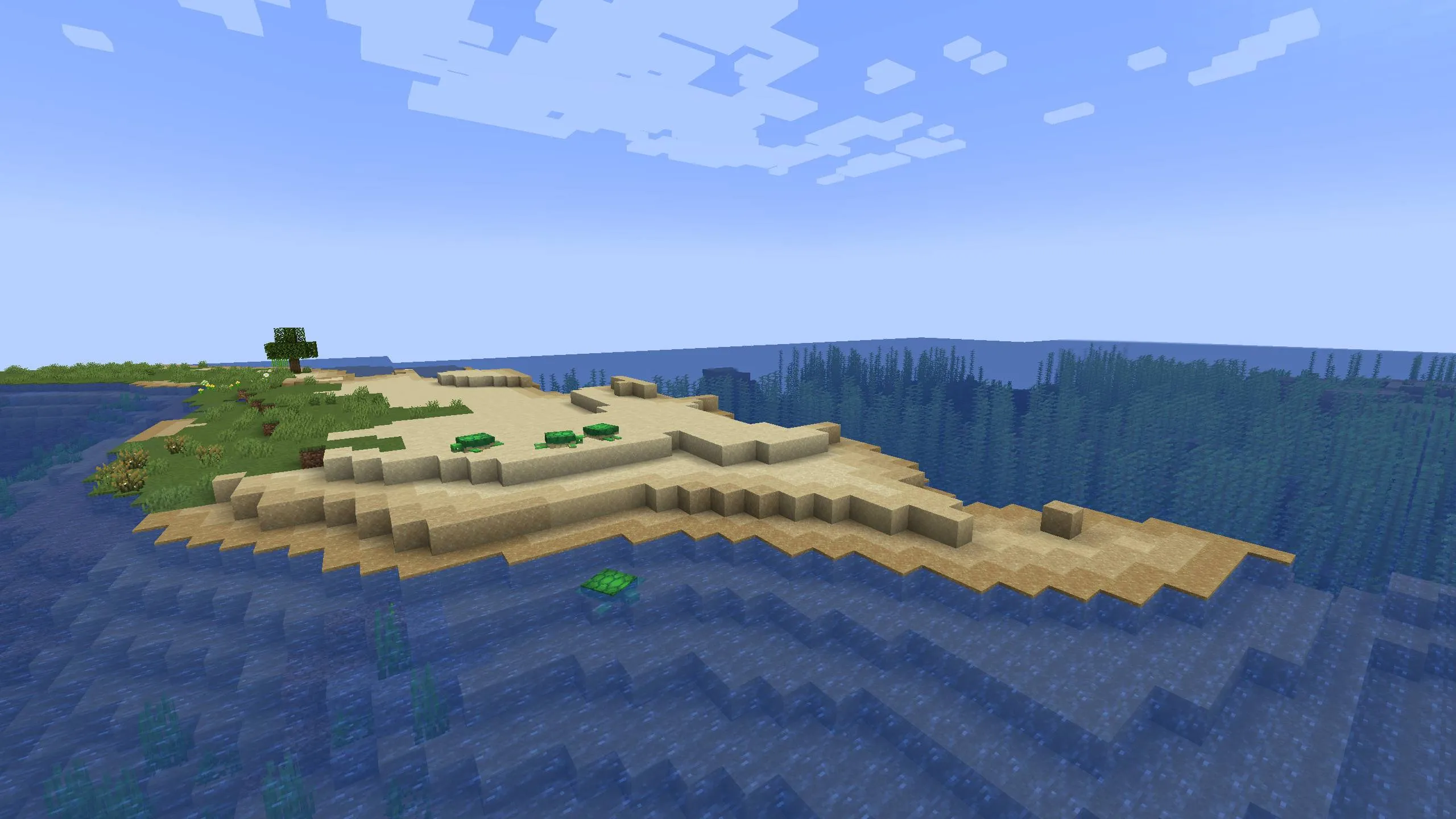 Wet sand, Моды, Minecraft