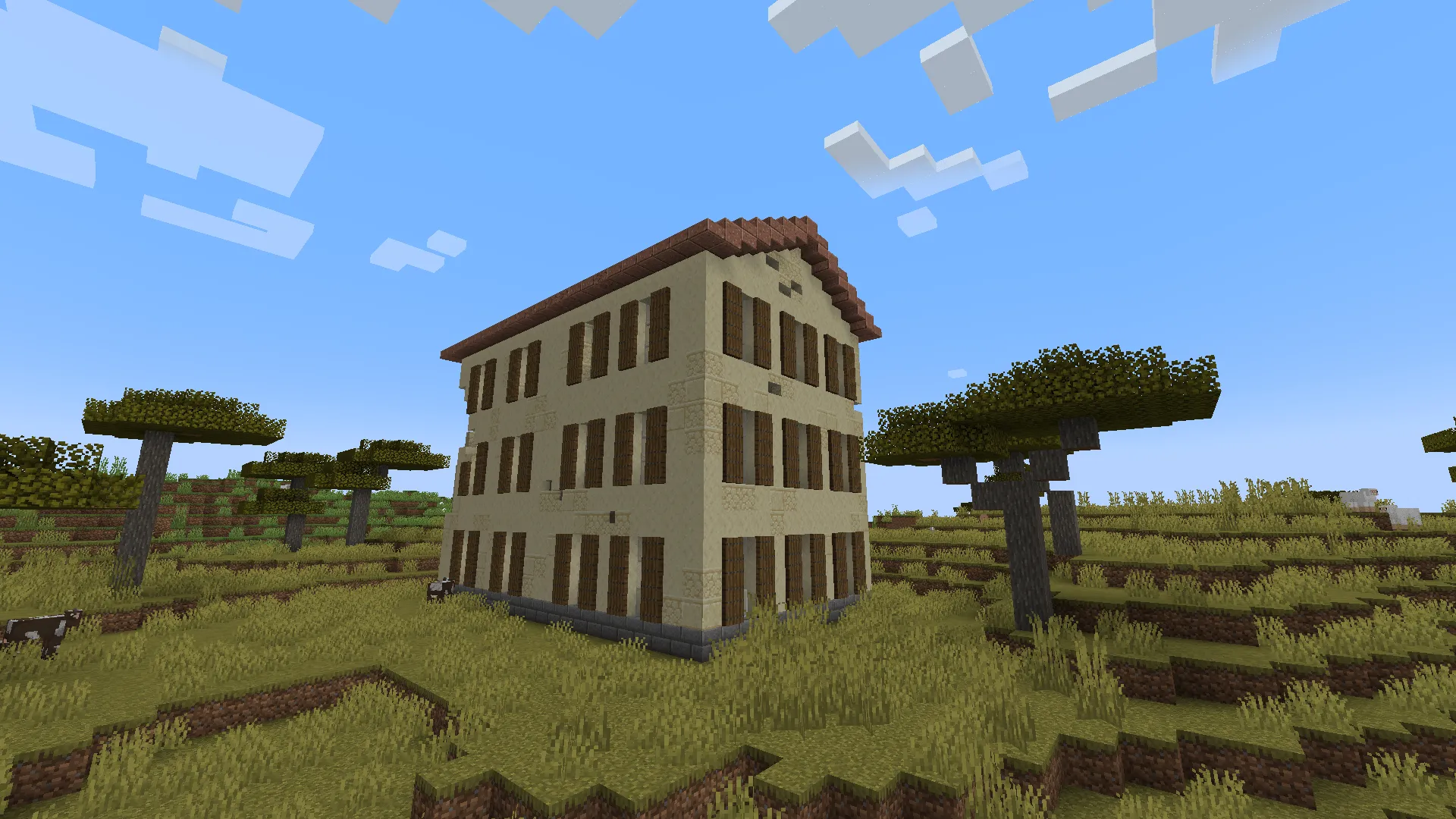 Apocalypse structures: Abandoned city buildings — скриншот 12 (Моды, Minecraft)