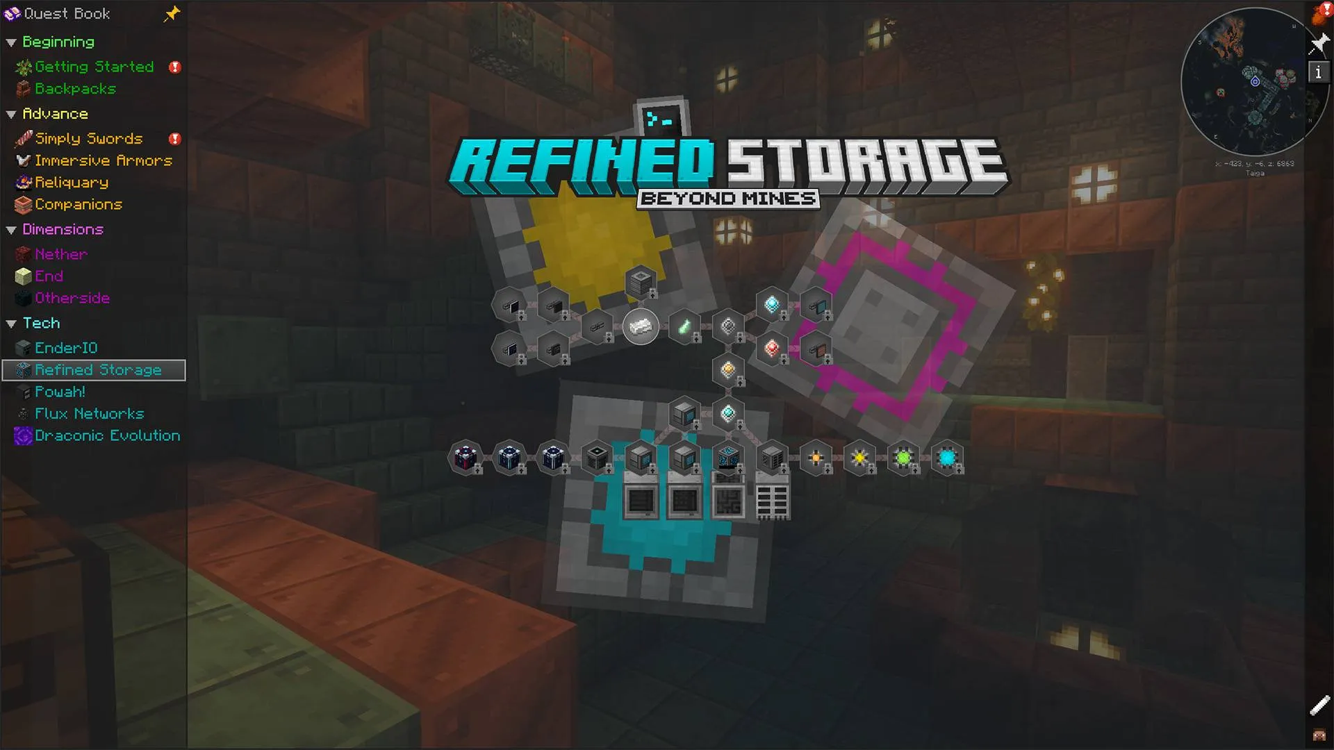 BM Exosphere 2, Модпаки, Minecraft