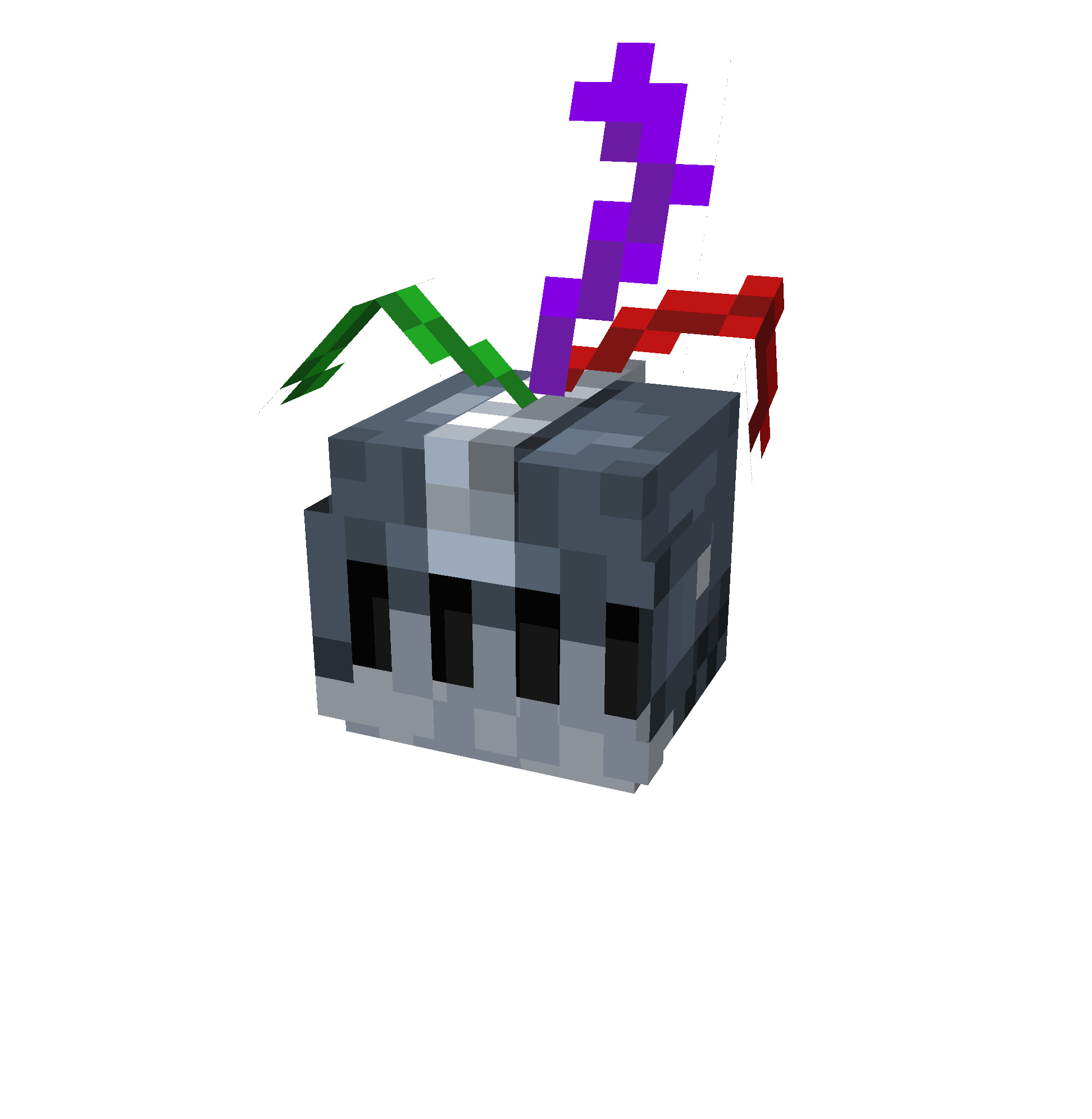 Unofficial Monumenta 3D Hats — скриншот 6 (Текстуры, Minecraft)