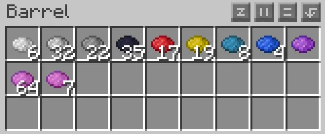 Uniform Dyes — скриншот 1 (Текстуры, Minecraft)