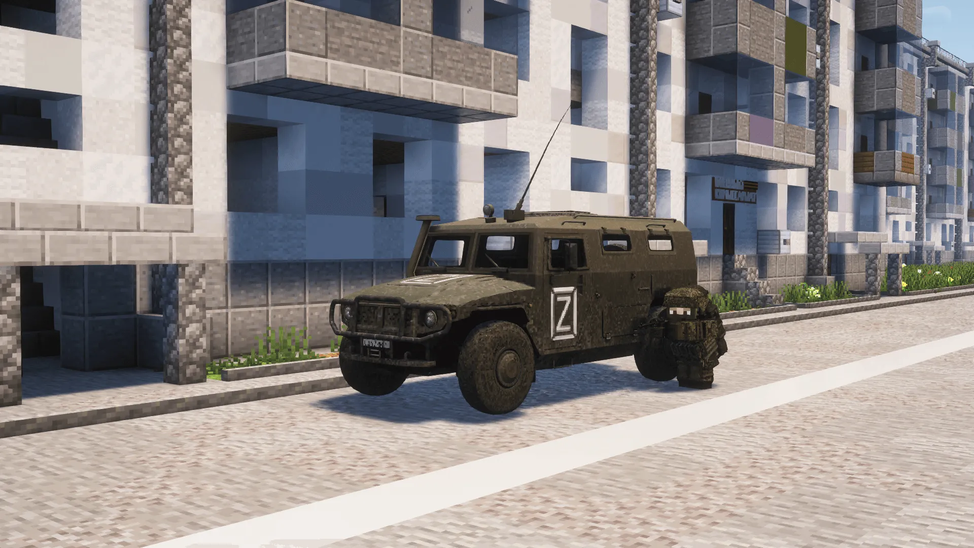 Russian Armed Forces [Immersive Vehicles/IV/MTS] Military Vehicles — скриншот 3 (Моды, Minecraft)