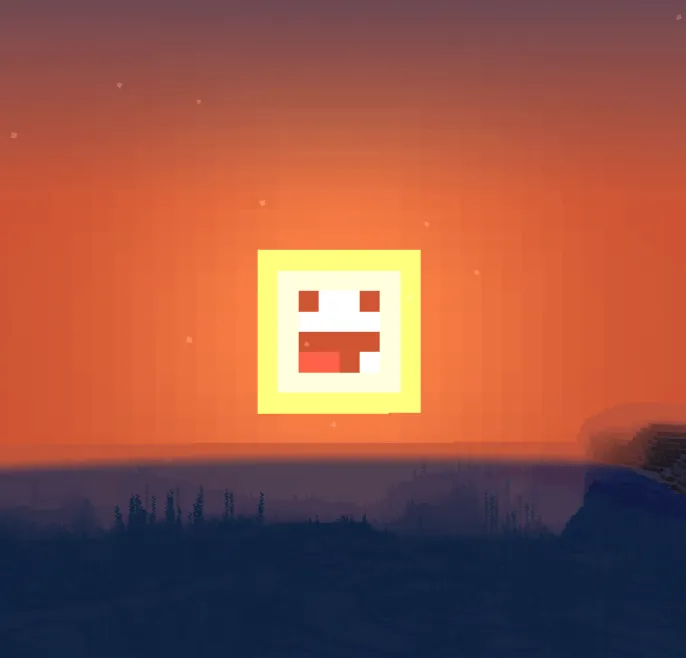 Dulan's Happy Sun (and happy moon) — скриншот 2 (Текстуры, Minecraft)