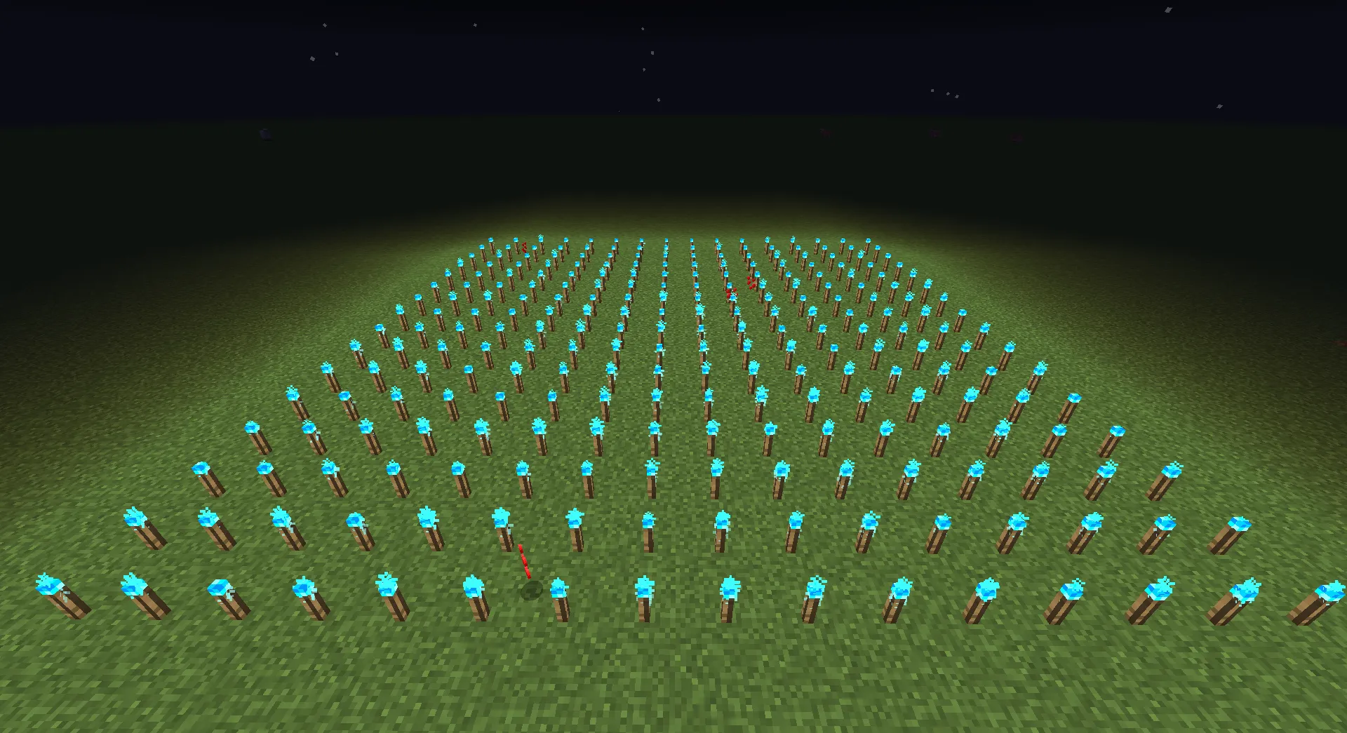 Sulfur Torches — скриншот 1 (Моды, Minecraft)