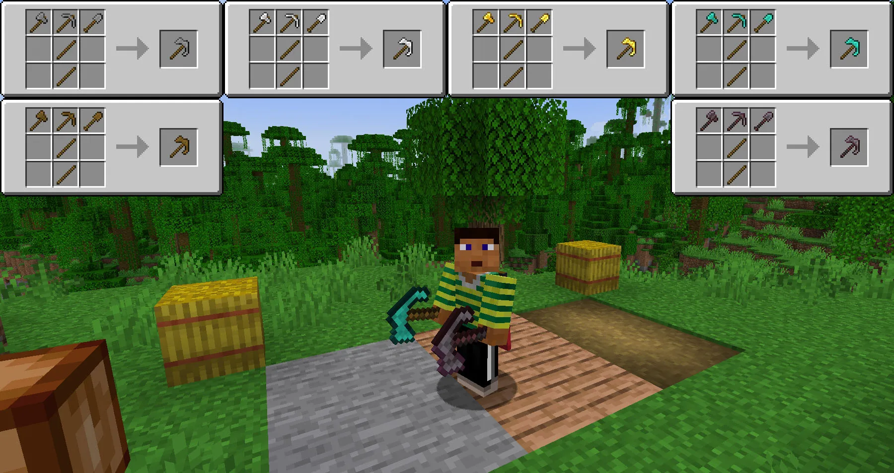 AdaPaxels, Моды, Minecraft