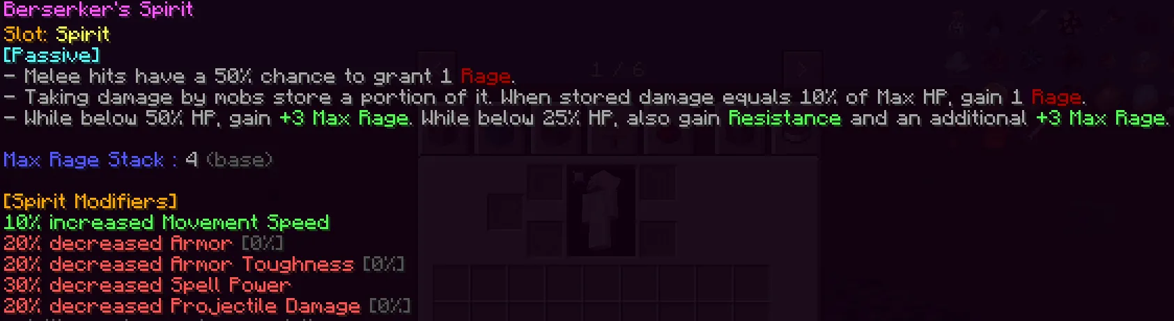 Spiritborne RPG, Моды, Minecraft