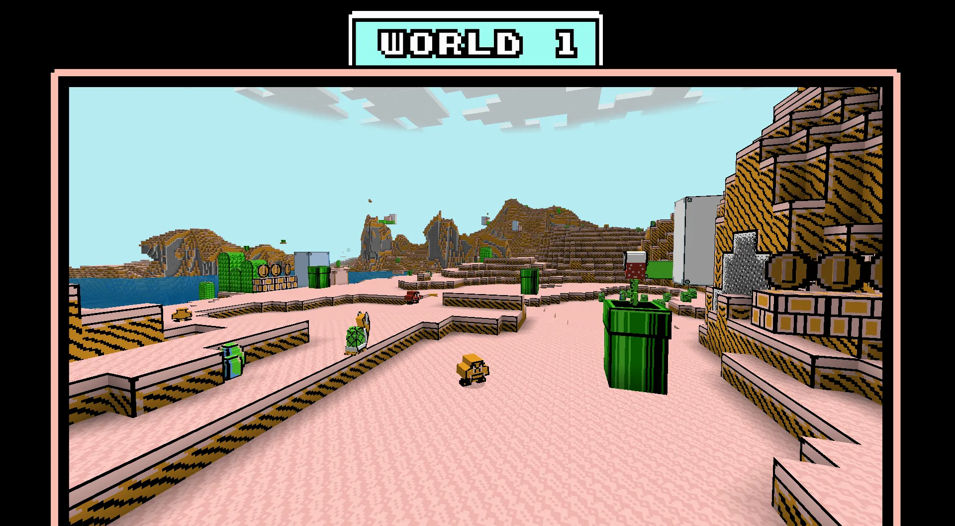 Retro Mario Worlds, Моды, Minecraft