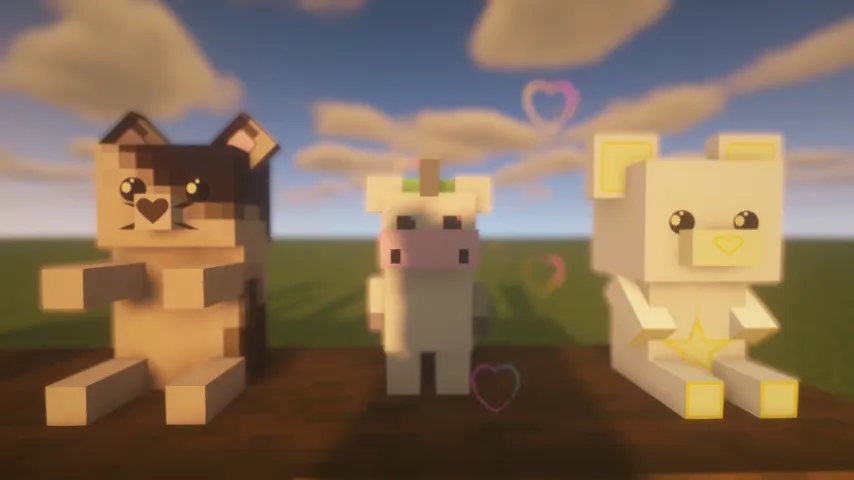 Peluchines — скриншот 1 (Моды, Minecraft)