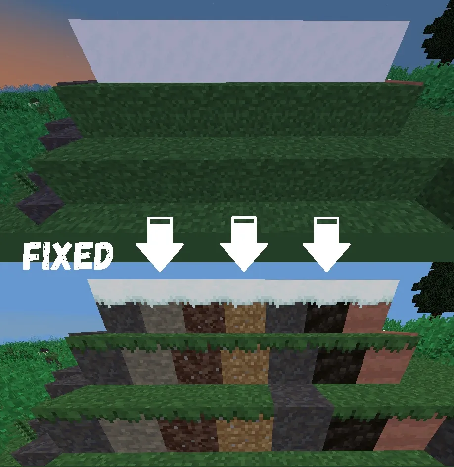 TFC Grass fix — скриншот 6 (Текстуры, Minecraft)