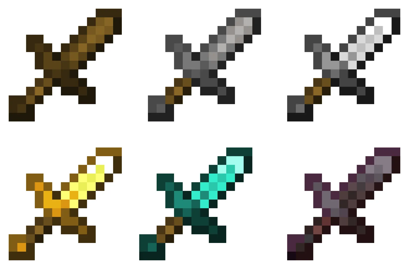 Smaller Swords — скриншот 1 (Текстуры, Minecraft)