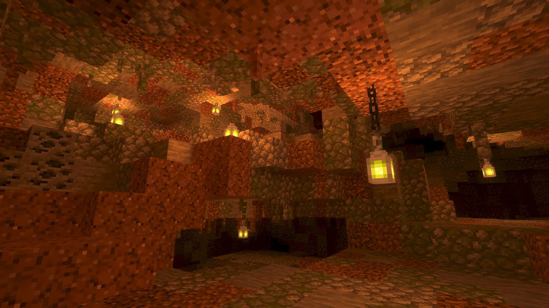 Caves Plus 𝕍𝟛.𝟝 — скриншот 9 (Текстуры, Minecraft)
