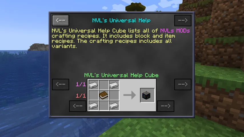 NVL's Blocks, Моды, Minecraft