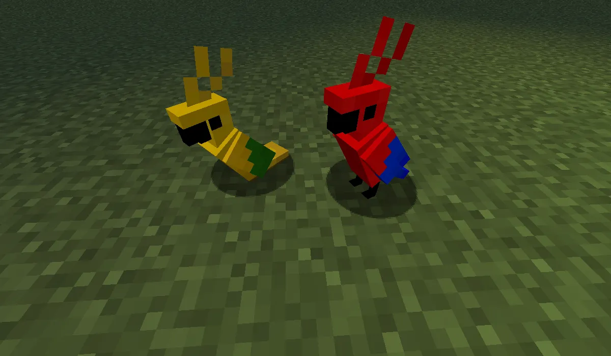 Parrot Variants — скриншот 1 (Текстуры, Minecraft)