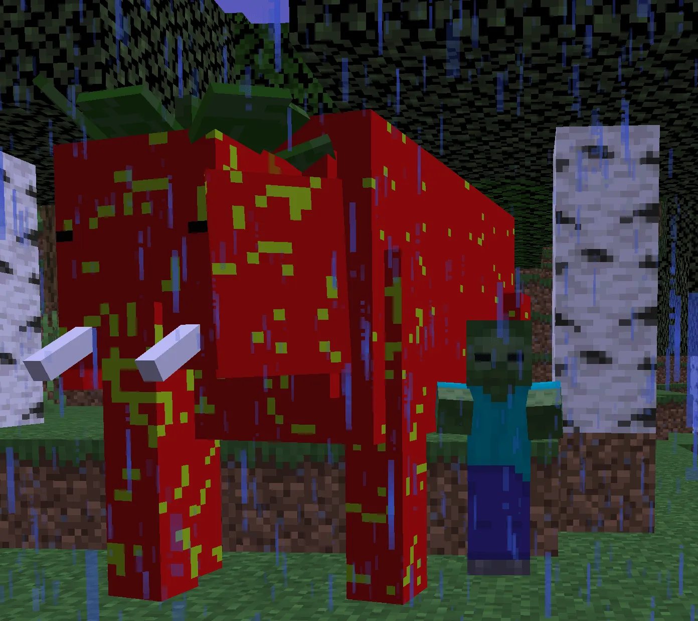 brainrot take over, Моды, Minecraft