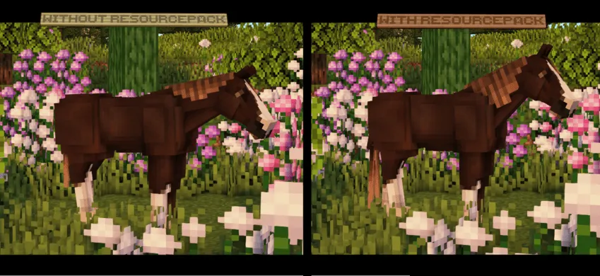 SWEM: Horse Animation Tweaks, Текстуры, Minecraft