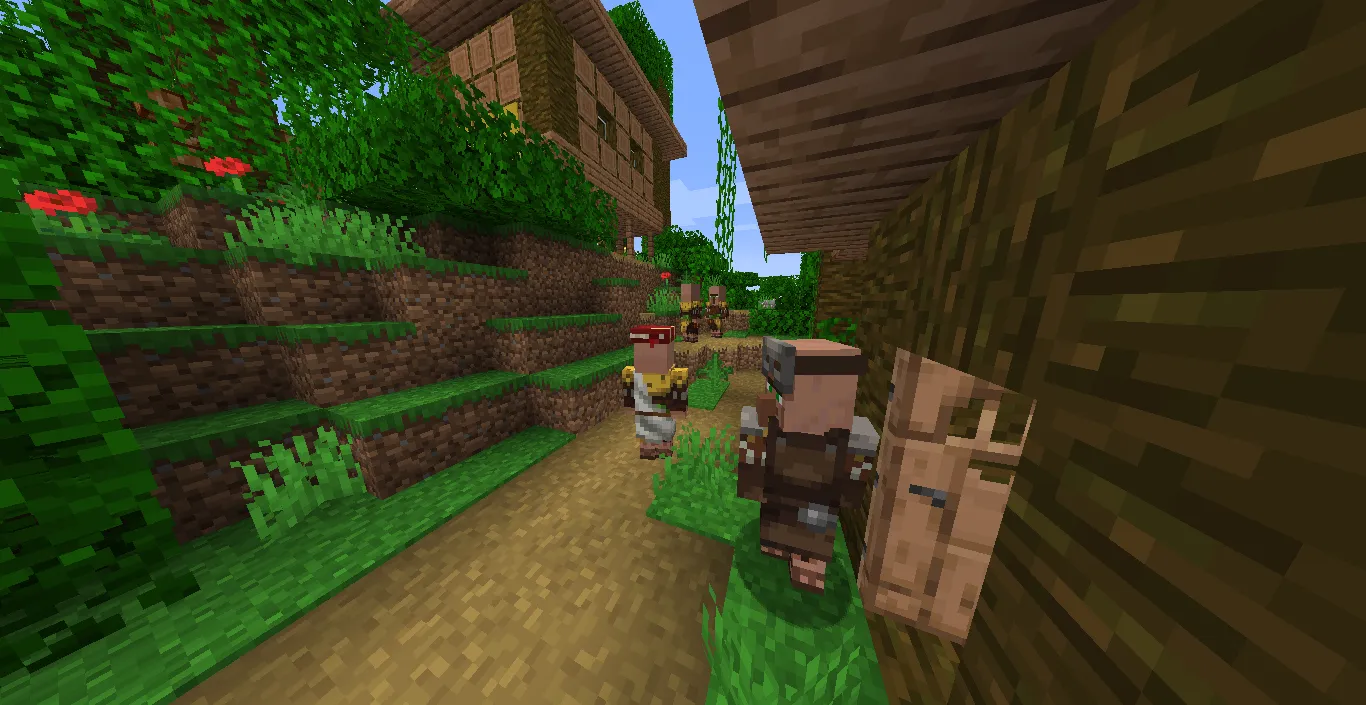 Villagers with Separated Arms — скриншот 5 (Текстуры, Minecraft)