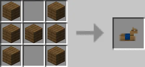Wooden Horse Armor — скриншот 10 (Моды, Minecraft)