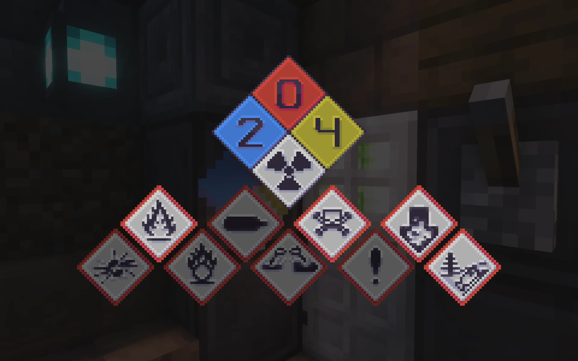 Hazard Diamond — скриншот 2 (Моды, Minecraft)