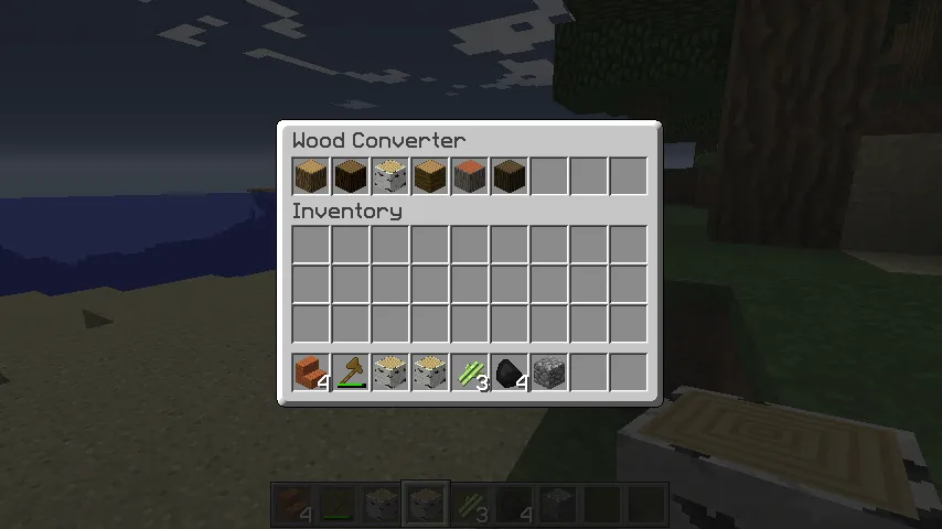 Wood Converter — скриншот 1 (Плагины, Minecraft)