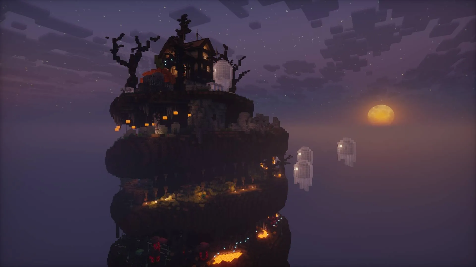Halloween Parkour — скриншот 5 (Карты, Minecraft)