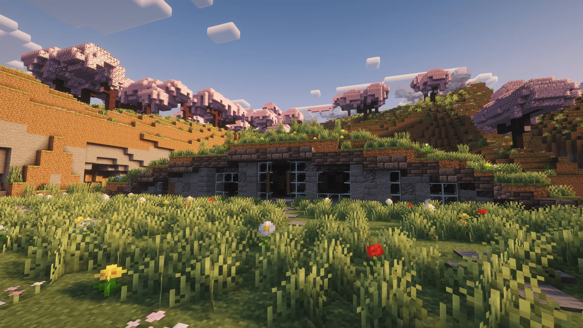 Abandoned Structures: Modern Houses — скриншот 1 (Моды, Minecraft)