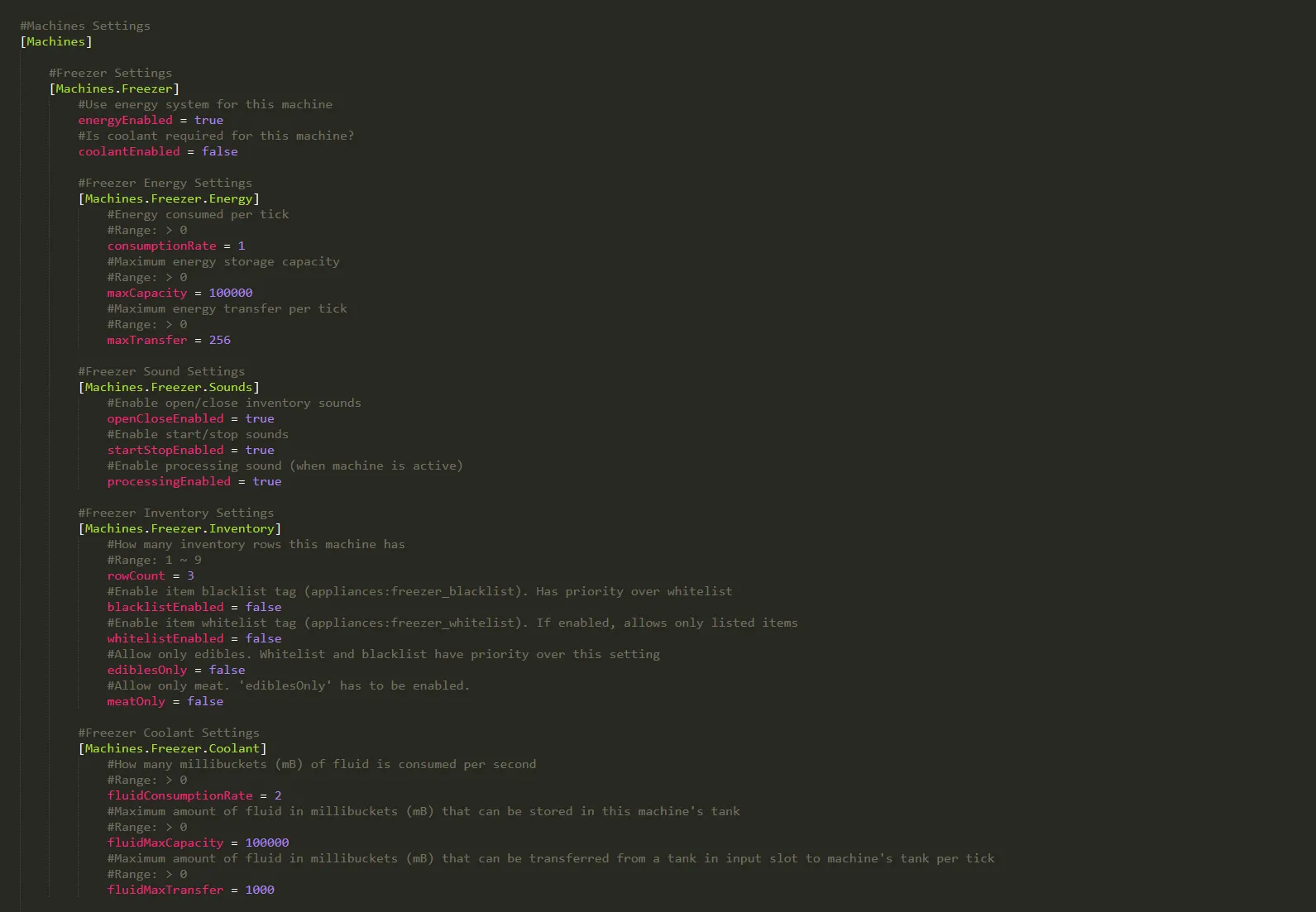 Appliances, Моды, Minecraft
