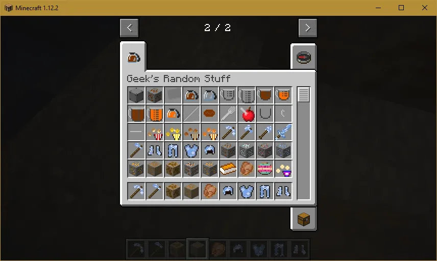 Geek's Random Stuff, Моды, Minecraft