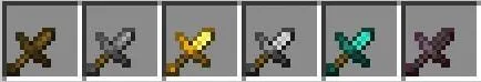 Pvp sword (little sword) all versions, Текстуры, Minecraft