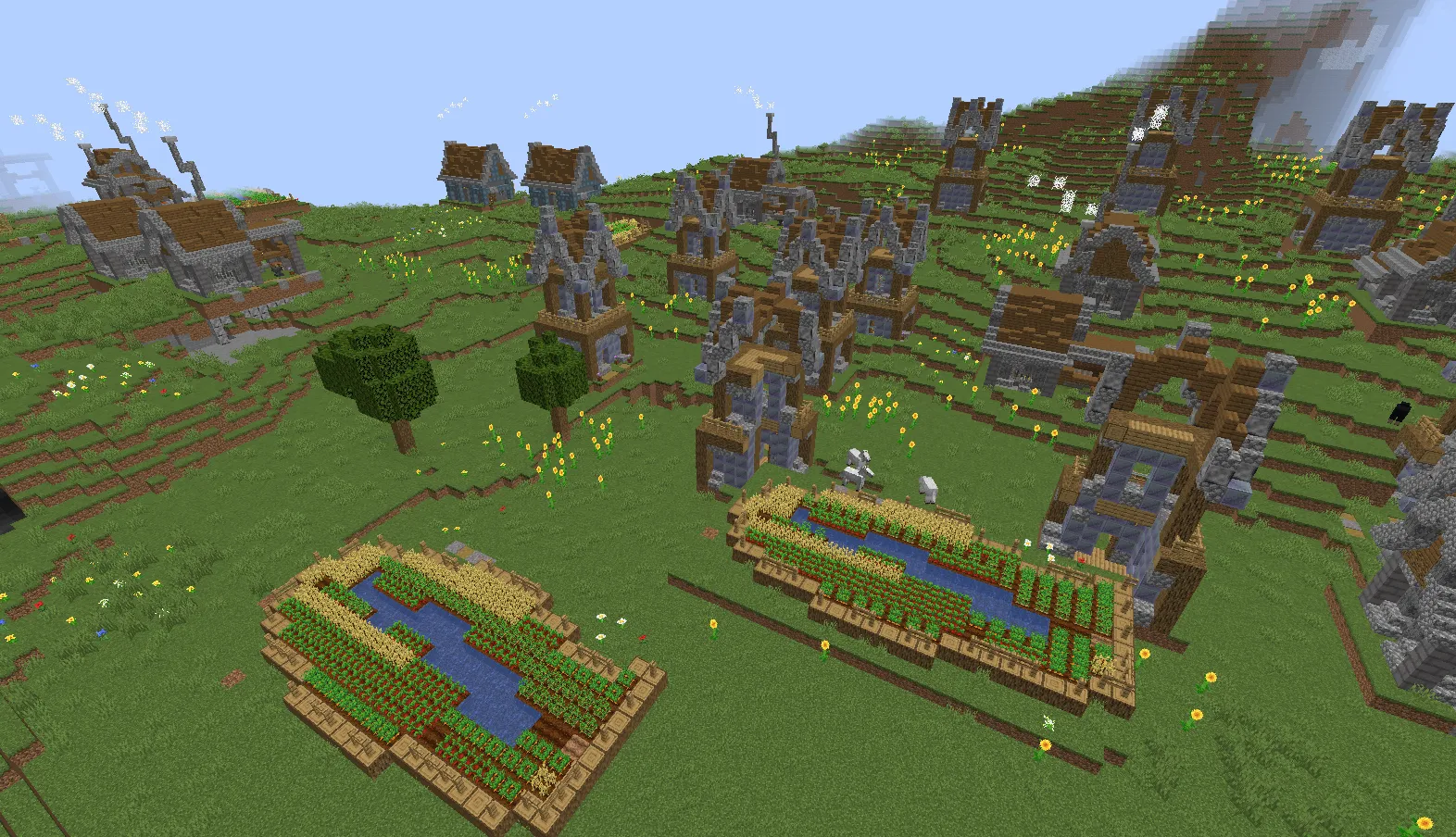 Erdmen's Village 2 — скриншот 5 (Моды, Minecraft)