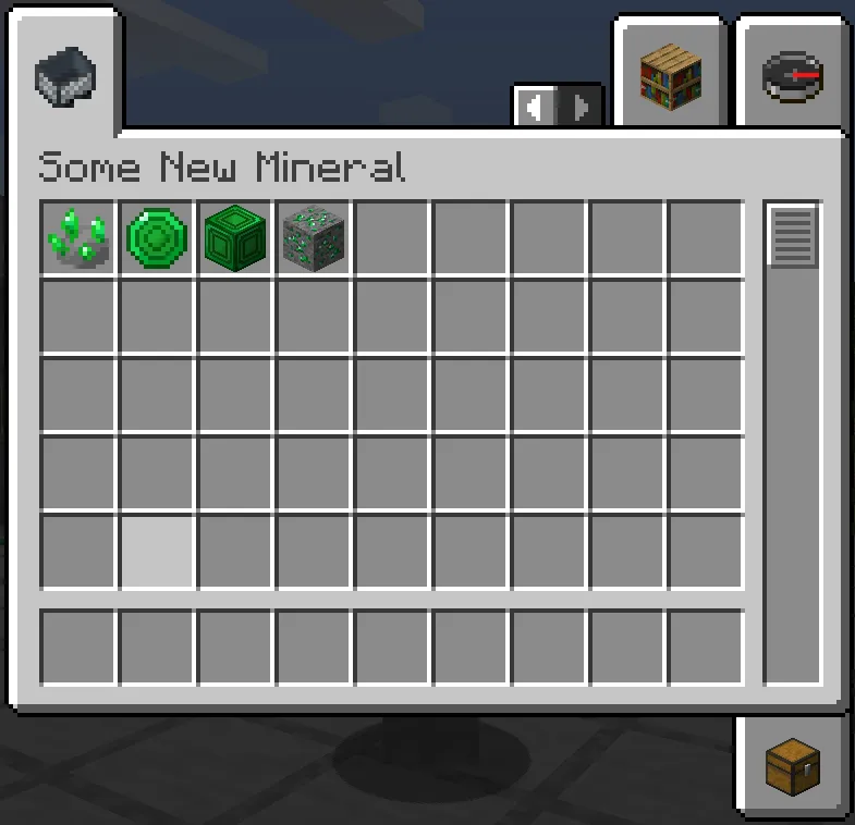Some New Mineral, Моды, Minecraft