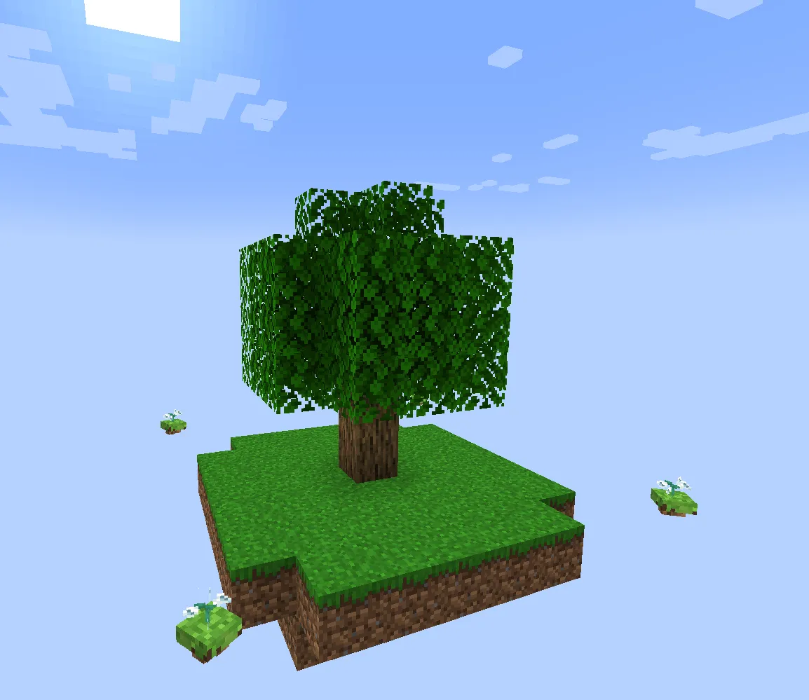 Farmy Skyblock — скриншот 1 (Модпаки, Minecraft)