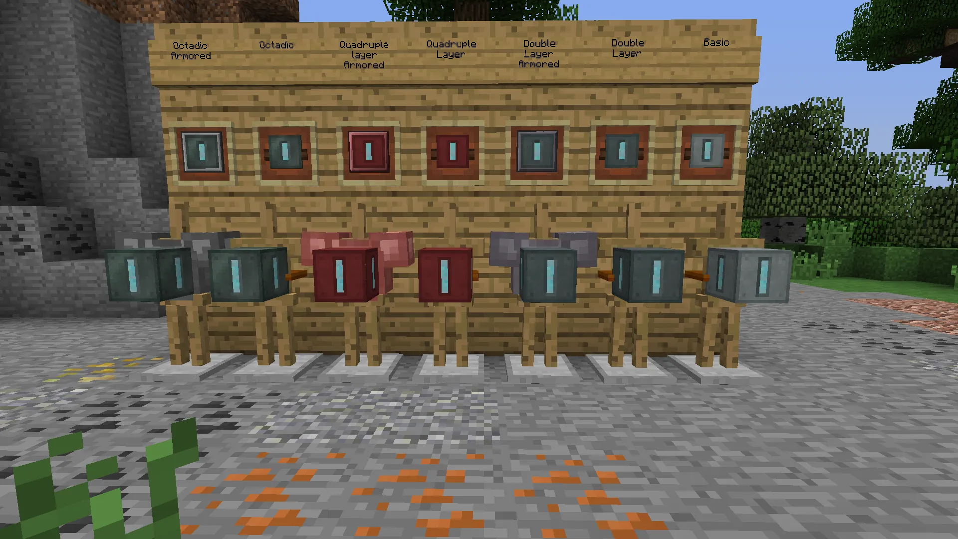 SJ.E.IO.R.D, Текстуры, Minecraft