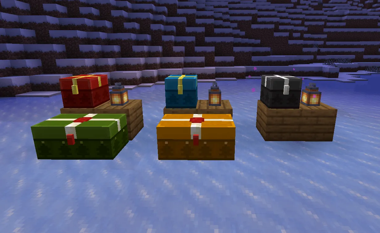 Simple Christmas Chests — скриншот 3 (Текстуры, Minecraft)