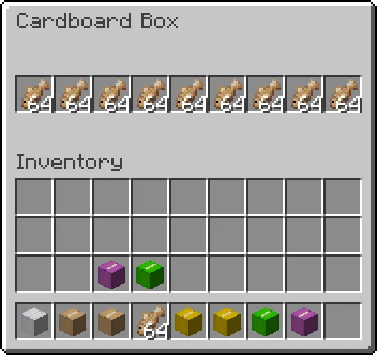 Cardboard Boxes Neo, Моды, Minecraft