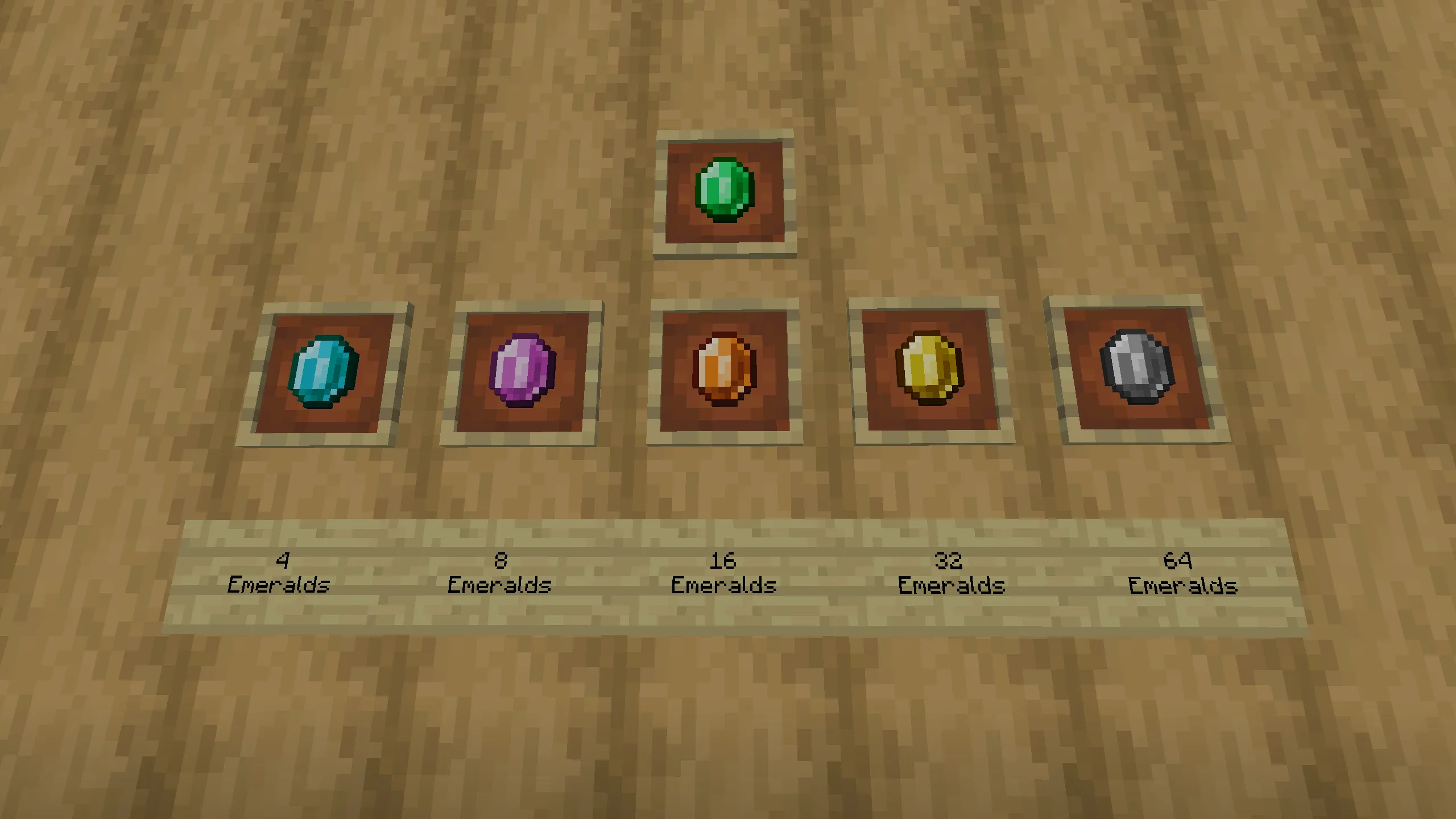 Gemeralds, Моды, Minecraft