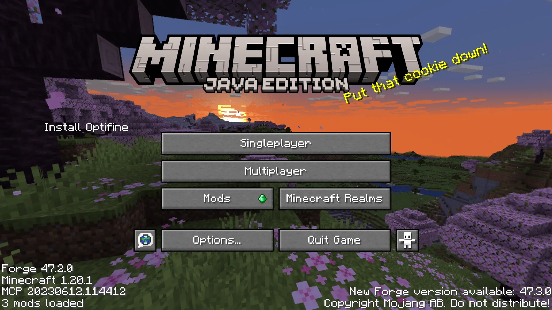 Mandatory Optifine, Моды, Minecraft