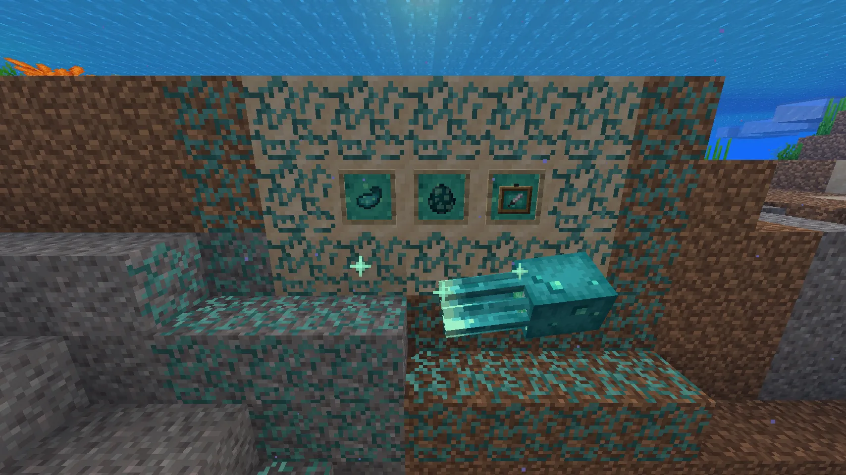 Glowier Squid, Текстуры, Minecraft