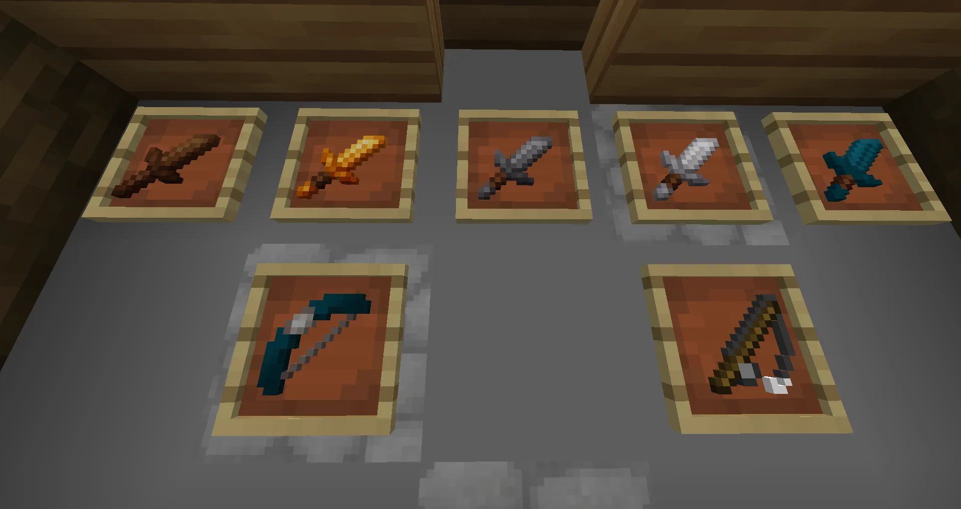 Adem's 16x Dark Teal Pack — скриншот 12 (Текстуры, Minecraft)