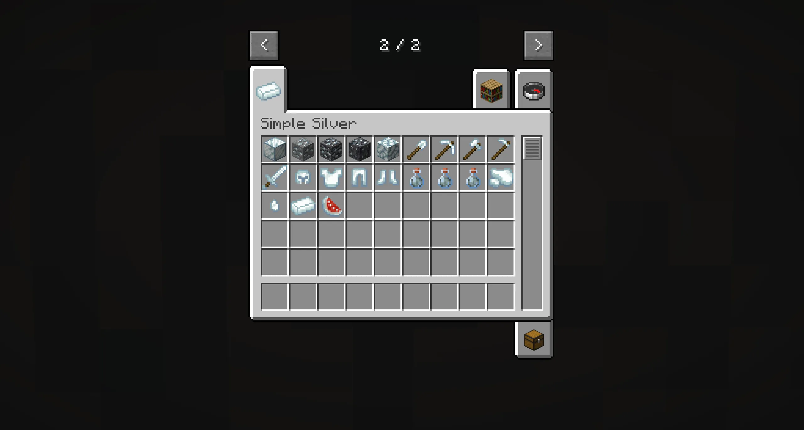 Simple Silver, Моды, Minecraft