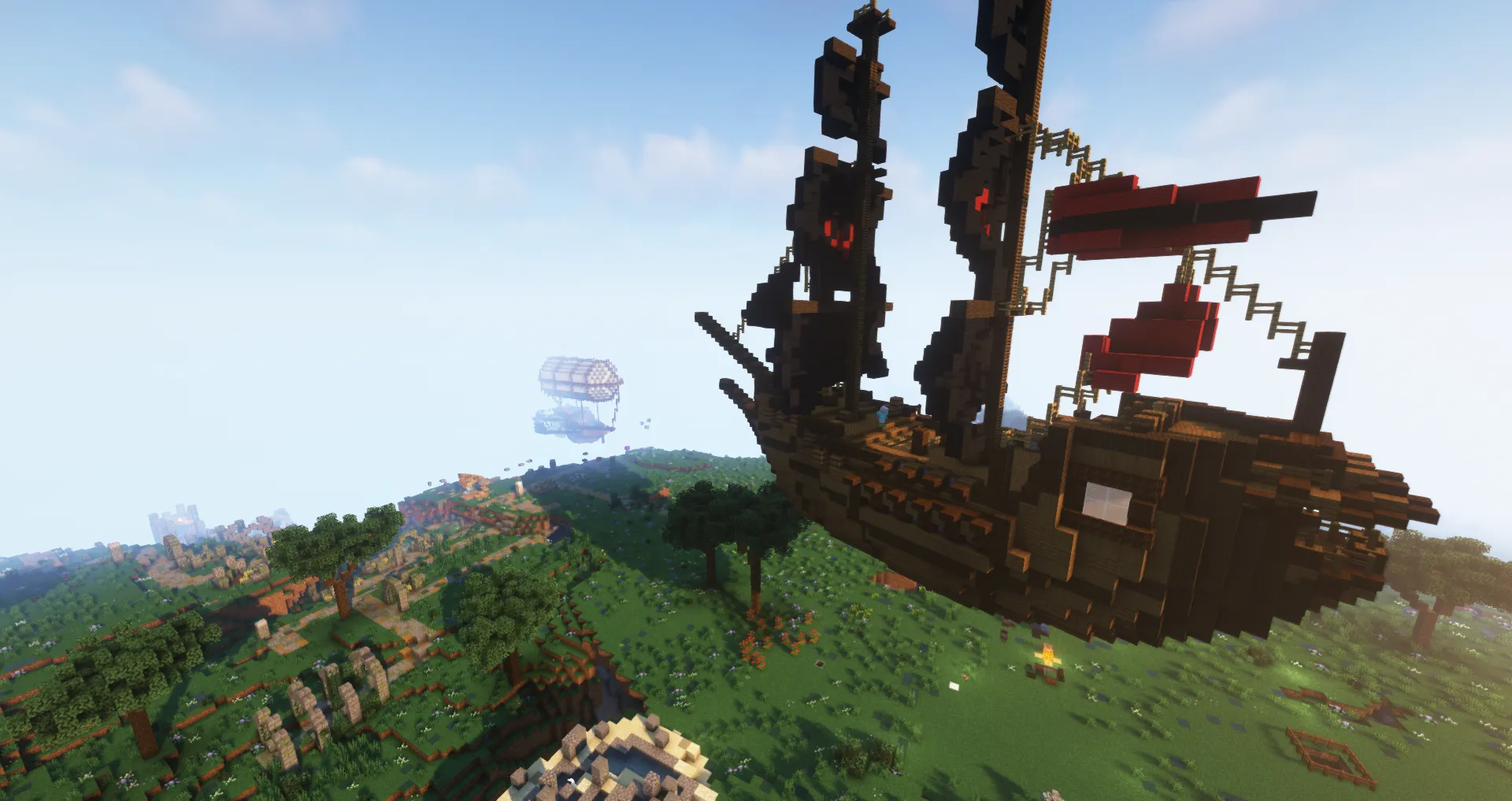 AOF : Skylore — скриншот 1 (Модпаки, Minecraft)