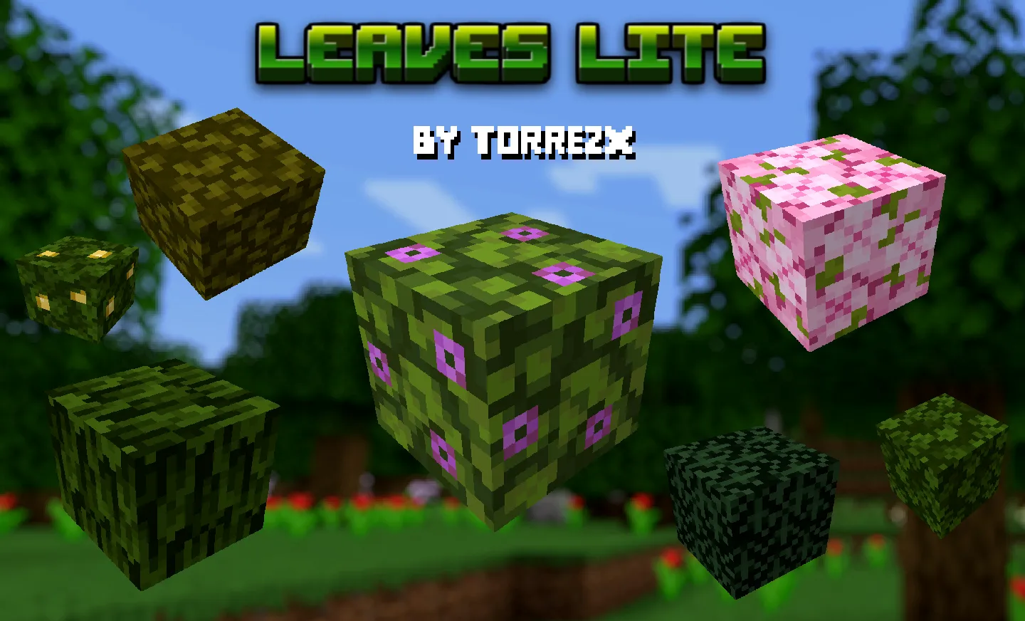 Torrezx-Leaves lite, Текстуры, Minecraft