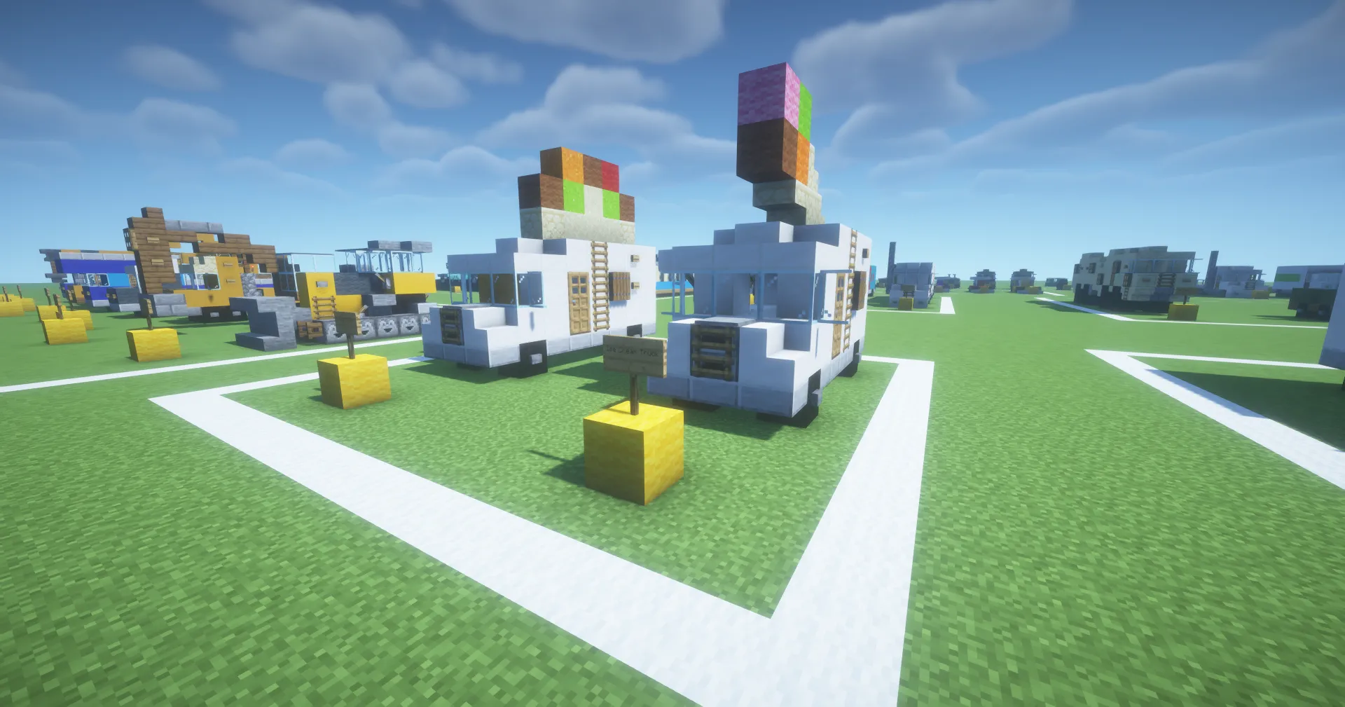 Vehicles Pack (100+ Schematics) — скриншот 2 (Карты, Minecraft)