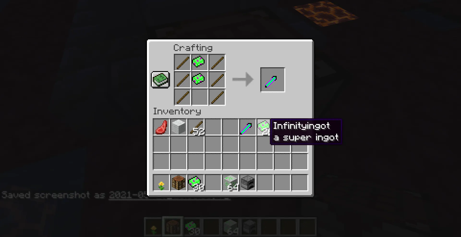 MasterCraft world, Моды, Minecraft