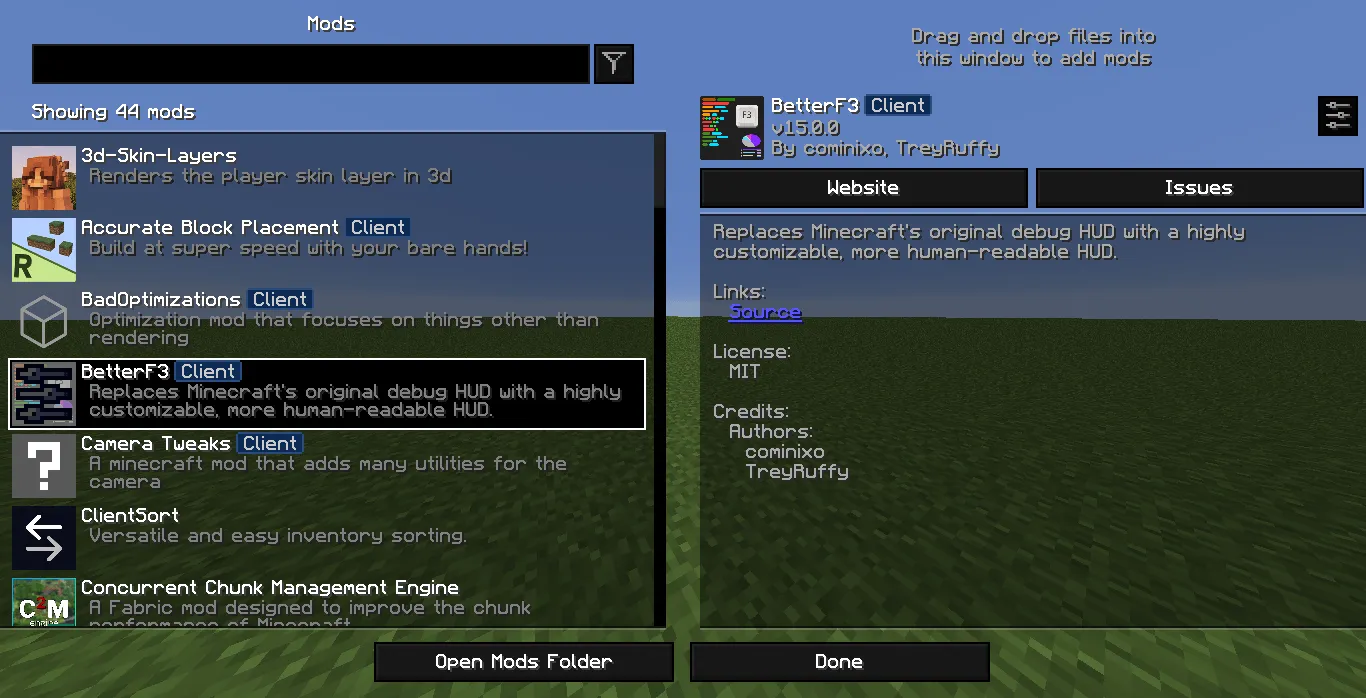 Ultra Darkmode, Текстуры, Minecraft