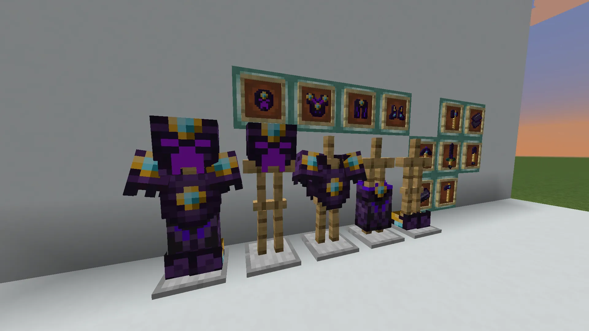 Netherite to Enderite — скриншот 1 (Текстуры, Minecraft)